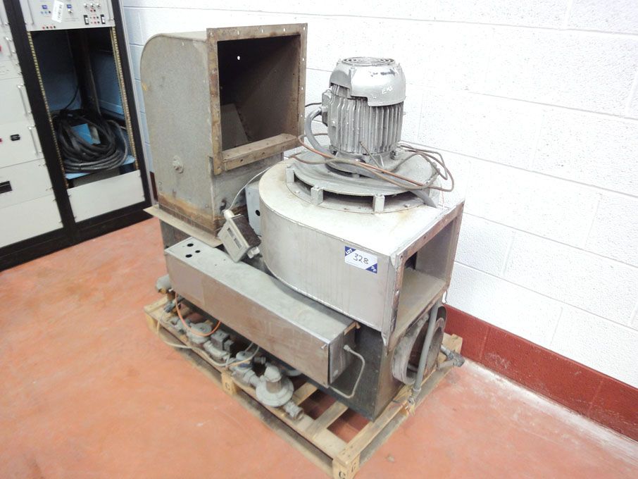 Minton natural gas boiler, 31H cap - Lot Located a...