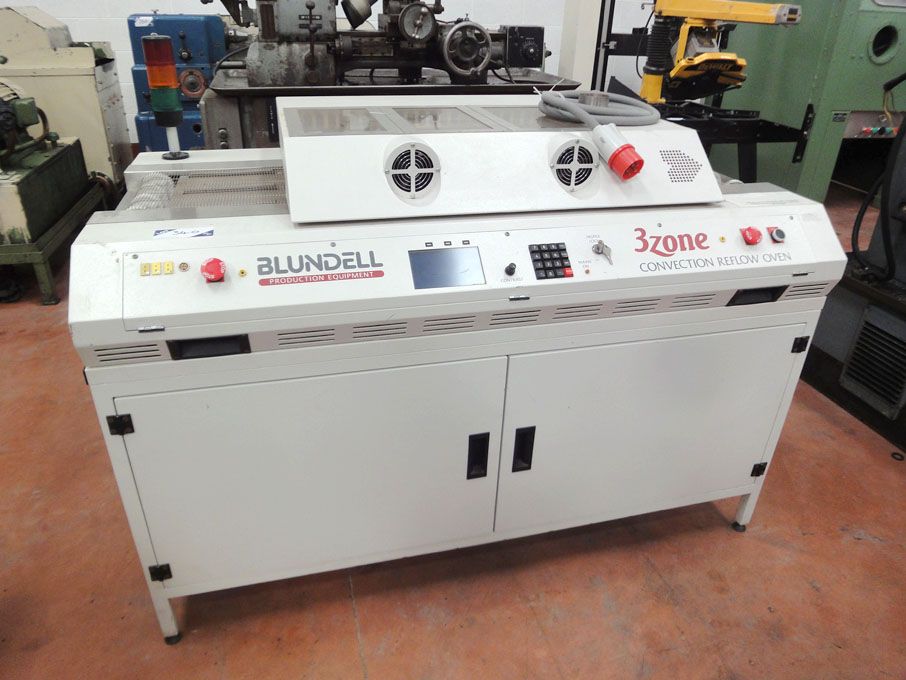 Blundell SM1500CXE 3 zone convection reflow oven, ...
