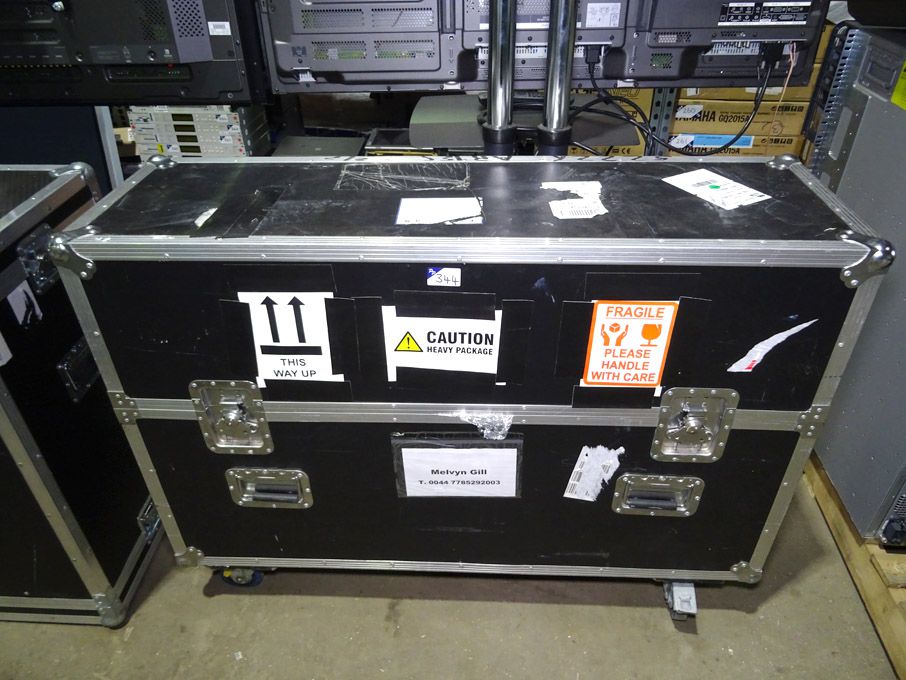 Spider mobile flight case, 1240x400x900mm