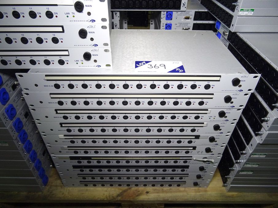 10x Emu Audio MCS 12 way MDU's, 6.3A