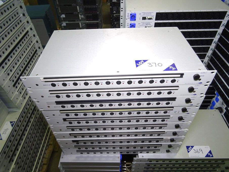 10x Emu Audio MCS 12 way MDU's, 6.3A