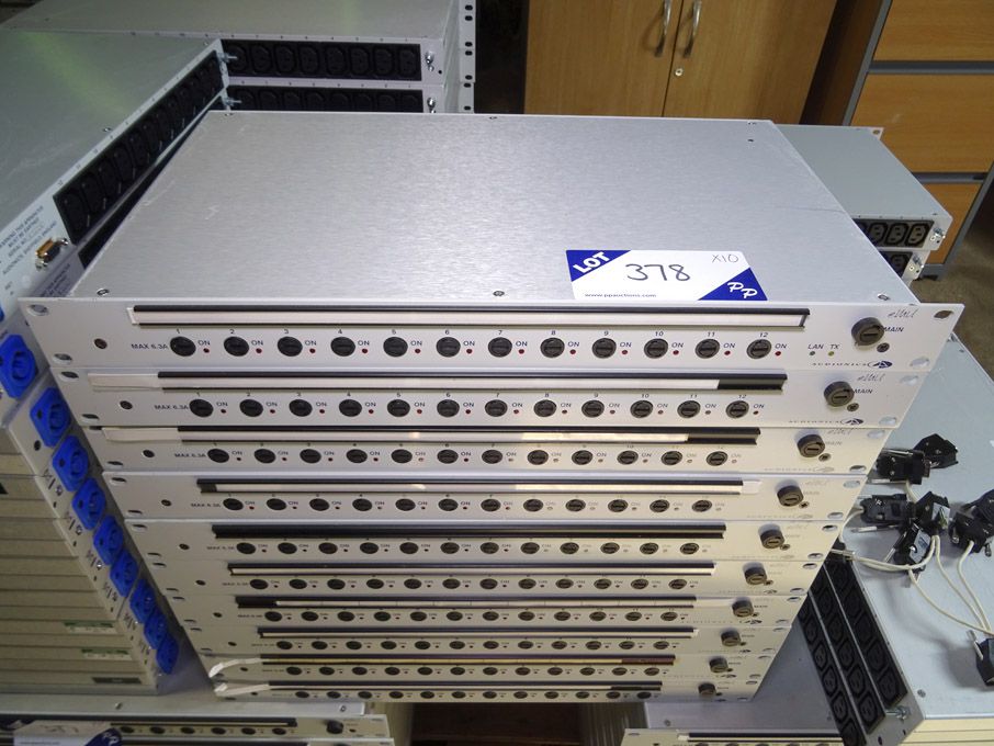 10x Emu Audio MCS 12 way MDU's, 6.3A