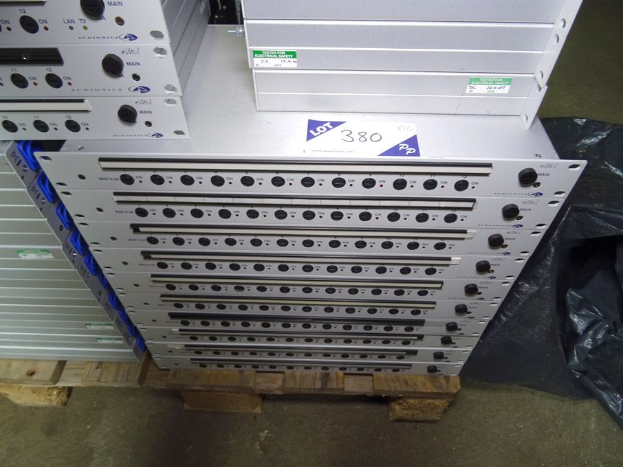 10x Emu Audio MCS 12 way MDU's, 6.3A