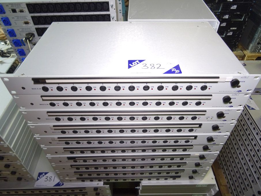10x Emu Audio MCS 12 way MDU's, 6.3A