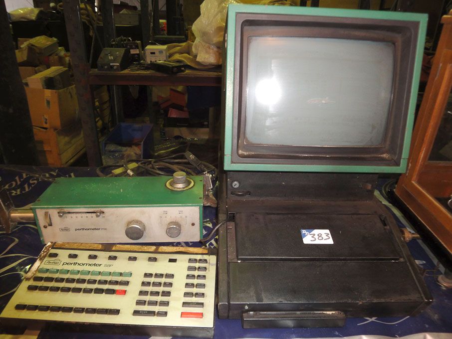 Perthen 58P perthometer with monitor & PRK etc -...