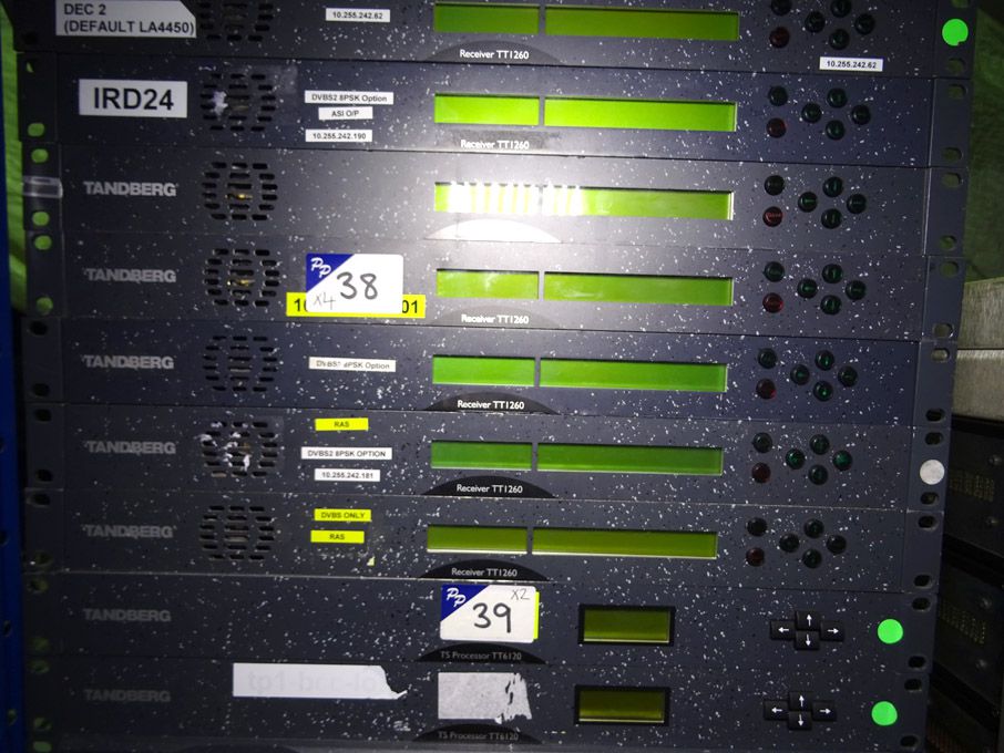 4x Tandberg TT1260 receivers