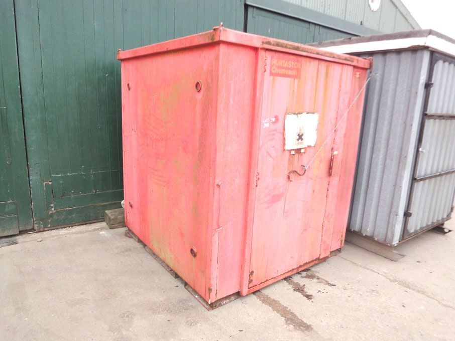 Portastor Flamvault storage containers, 1850x1850x...