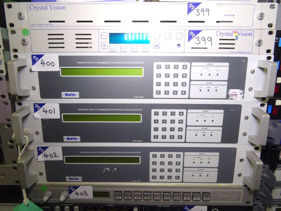 Newtec DVB2080 variable rate DVB modulator / conve...