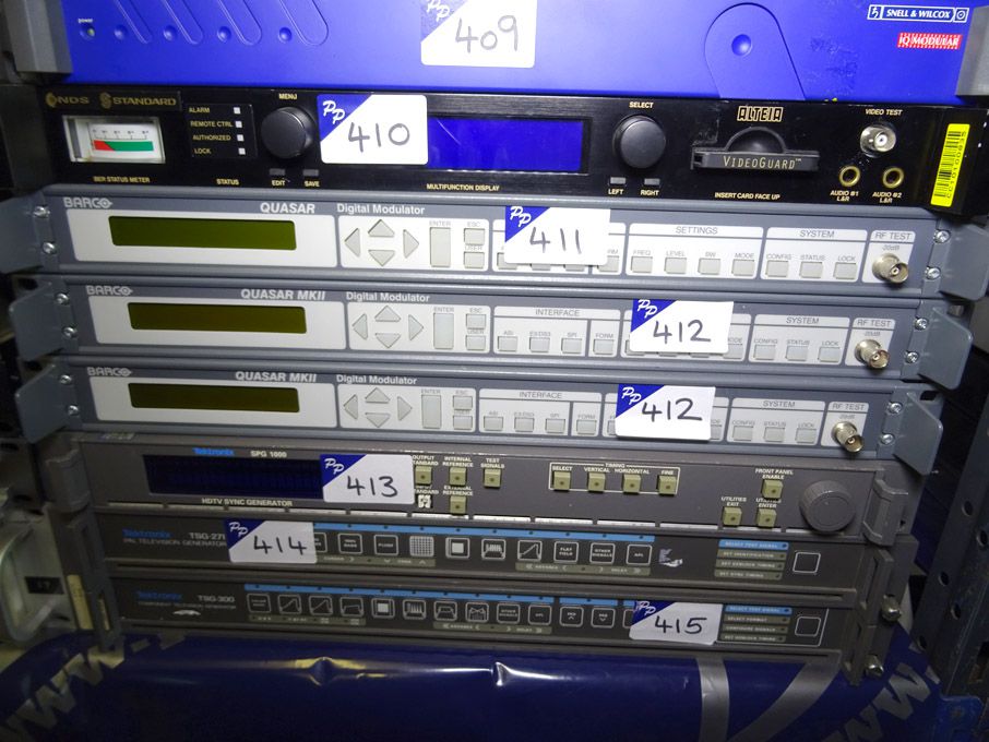 2x Barco Quasar MKII digital modulators (1x spares...
