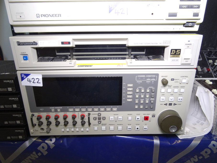 Panasonic AJ-D580 digital video cassette recorder