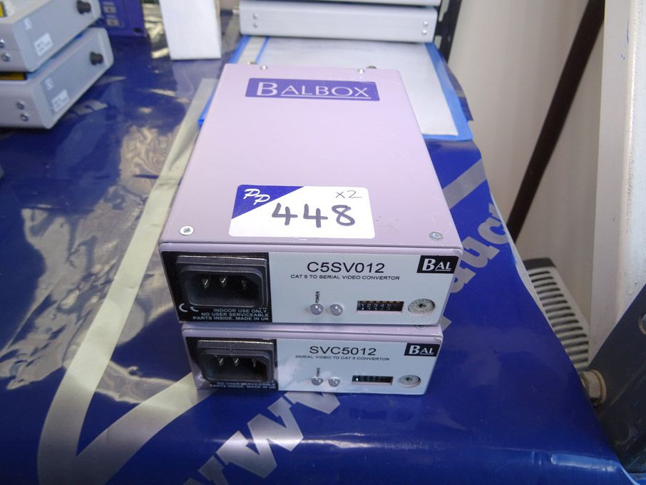 Balbox C5SV012 CAT5 video convertor, Bal box SVC 5...