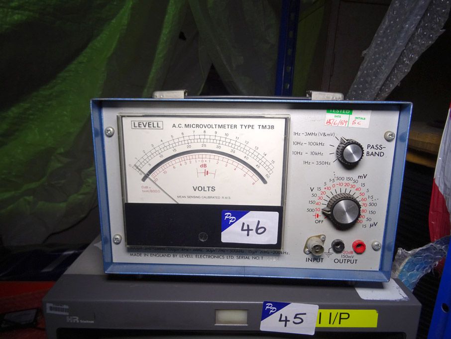 Levell TM38 AC micro voltmeter