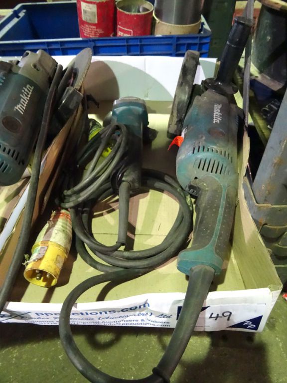 Makita GA7020 7" angle grinder, 110v (2007) & simi...