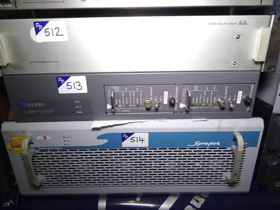 Video Products 6200 rack fitted with 9000 multi pl...