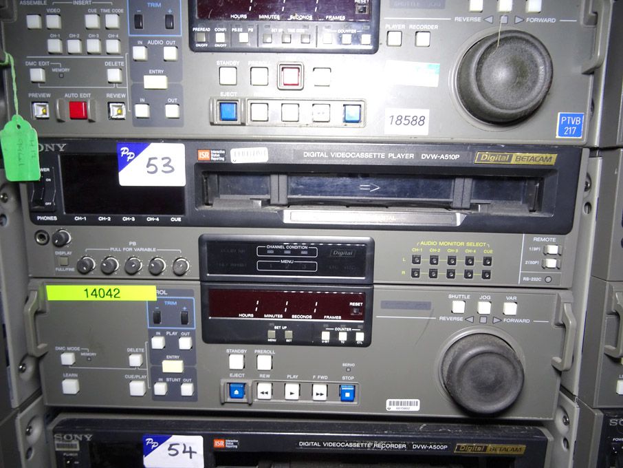 Sony Digital Betacam DVW-A510P digital video casse...
