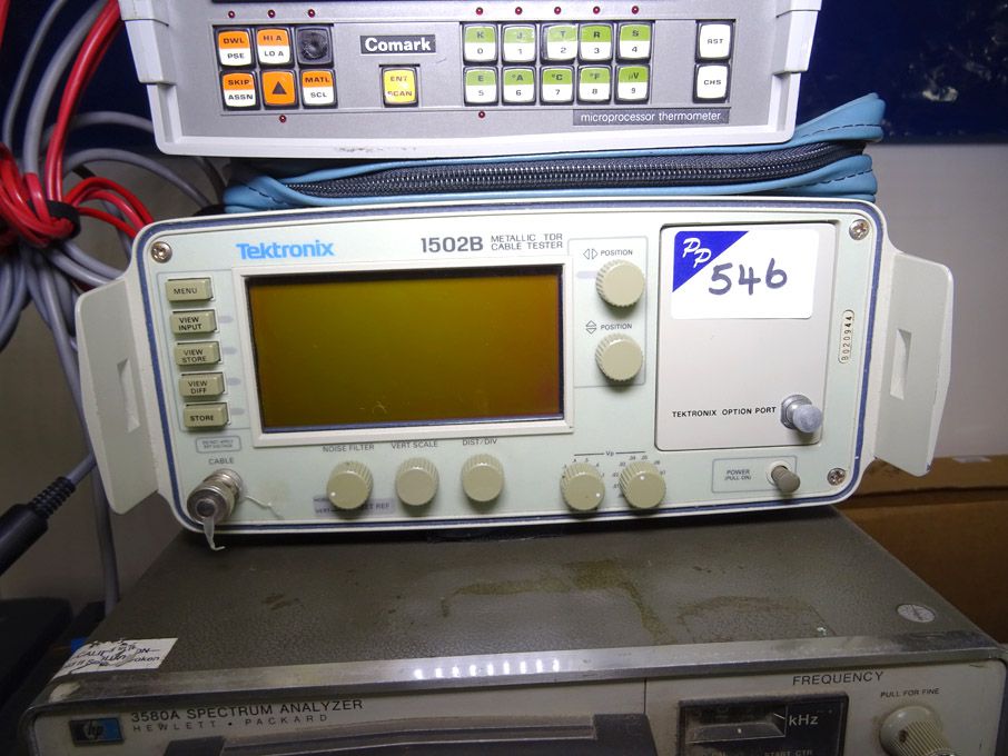 Tektronix 1502B metallic TDR cable tester
