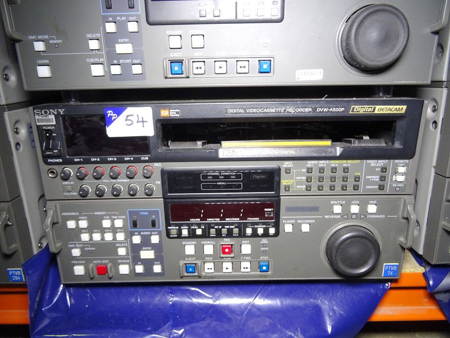 Sony Digital Betacam DVW-A500P digital video casse...
