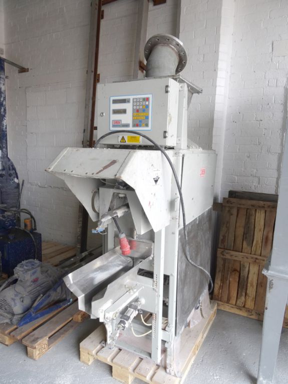 Richard Simon automatic bagging machine, 25kg cap,...