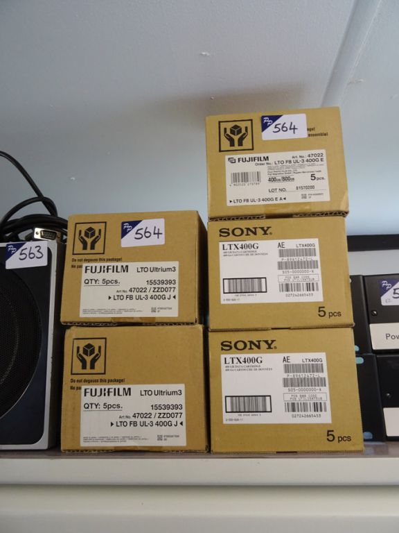 5 boxes FujiFilm data cartridges
