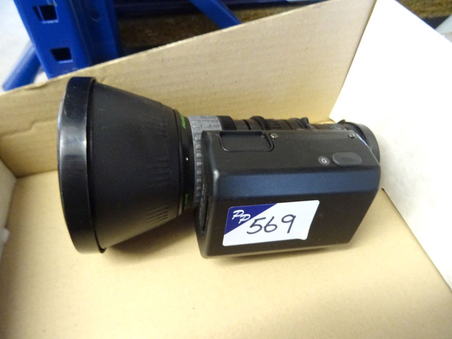 Fujinon zoom lens, VCL-0716BXA, S16X7.3BMD-D38