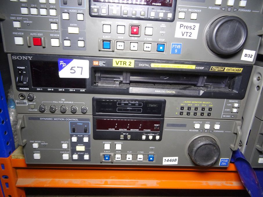 Sony Digital Betacam DVW-A510P digital video casse...