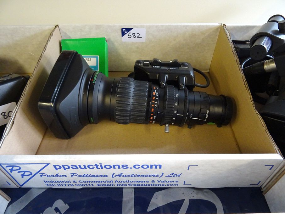 Fujinon wide TV zoom lens, S13X4.6BRM-28, R22 lens...