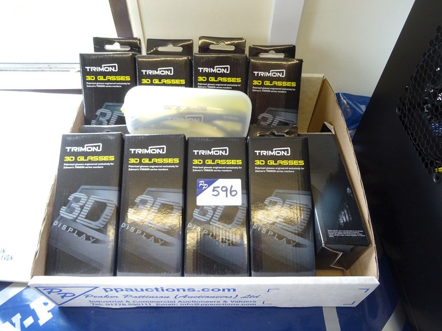 9x Trimon ZM-SG100C 3D glasses (boxed)