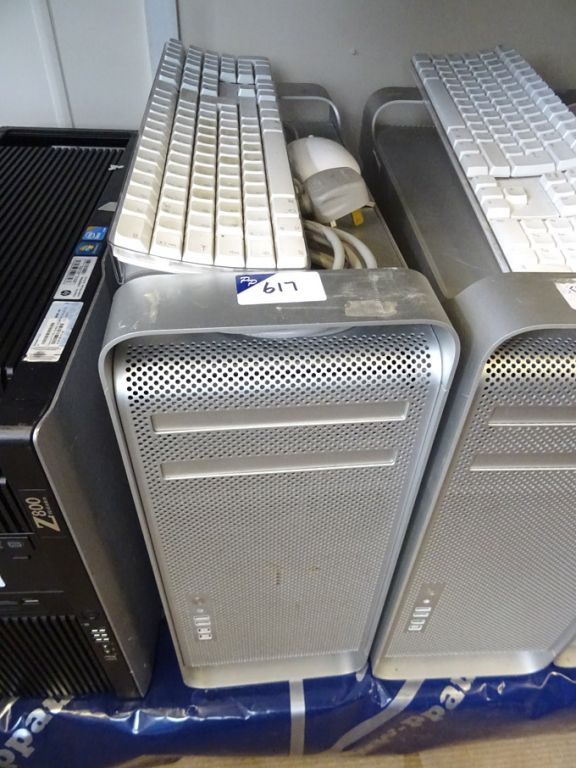 Apple Mac Pro A1289, keyboard, mouse