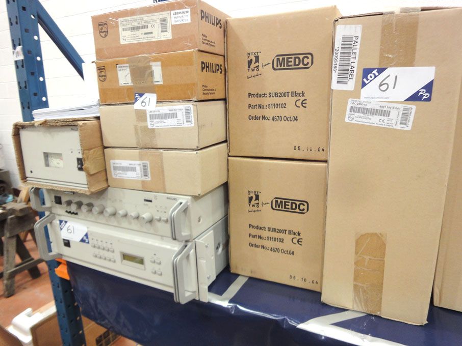 Philips SM25 amplifier, SQ20 system amplifier, 2x...