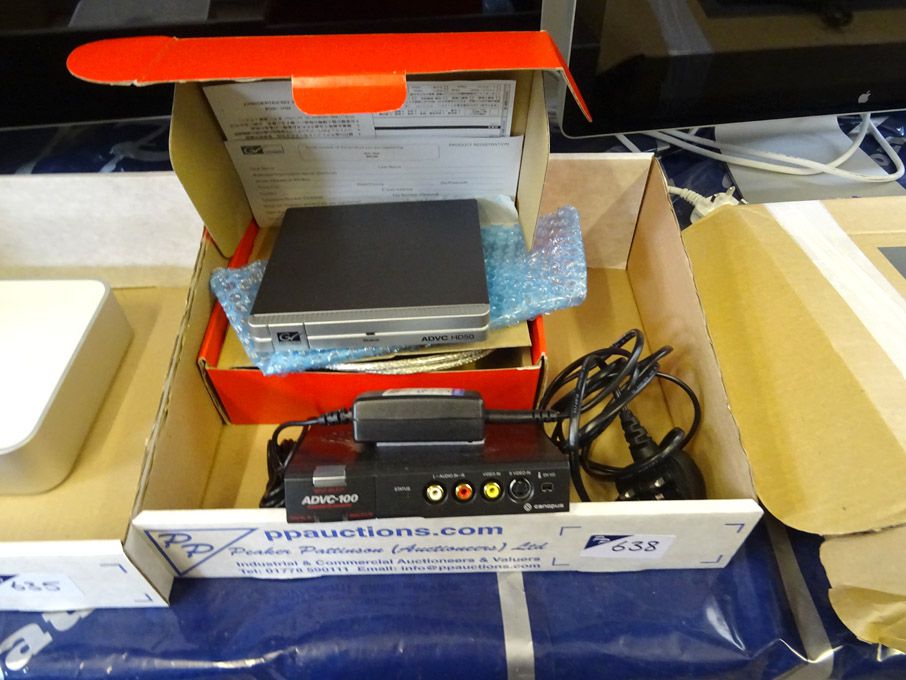 Grass Valley ADVC HD50 convertor, Canopus ADVC-100...