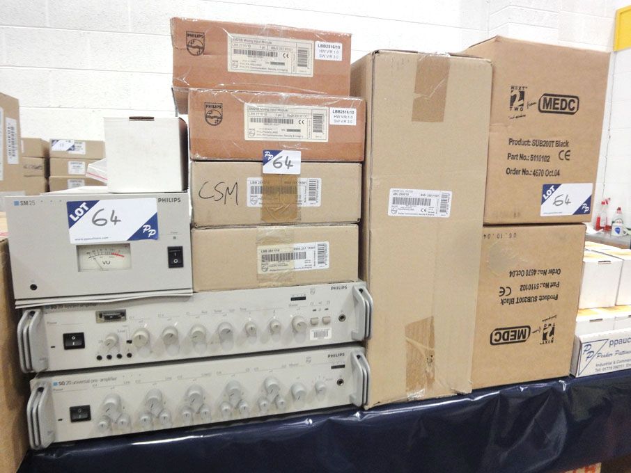 Philips SQ20 system amplifier, SQ20 pre-amplifier,...