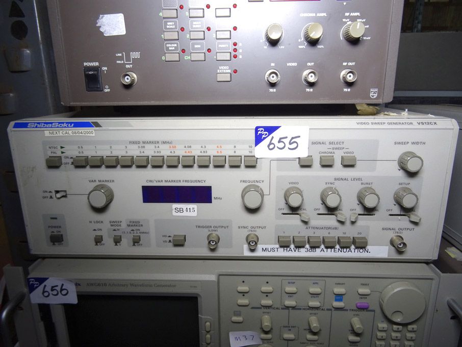 Shibasoku VS12CX video sweep generator