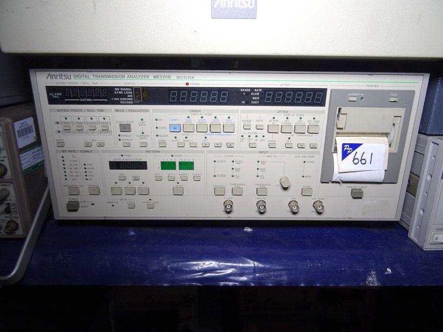 Anritsu ME520B digital transmission analyser recei...