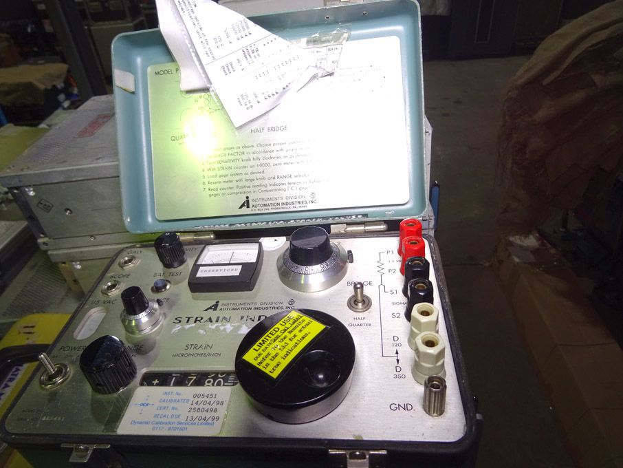 Automation AI-P-350 & MG P-3500 strain indicators,...