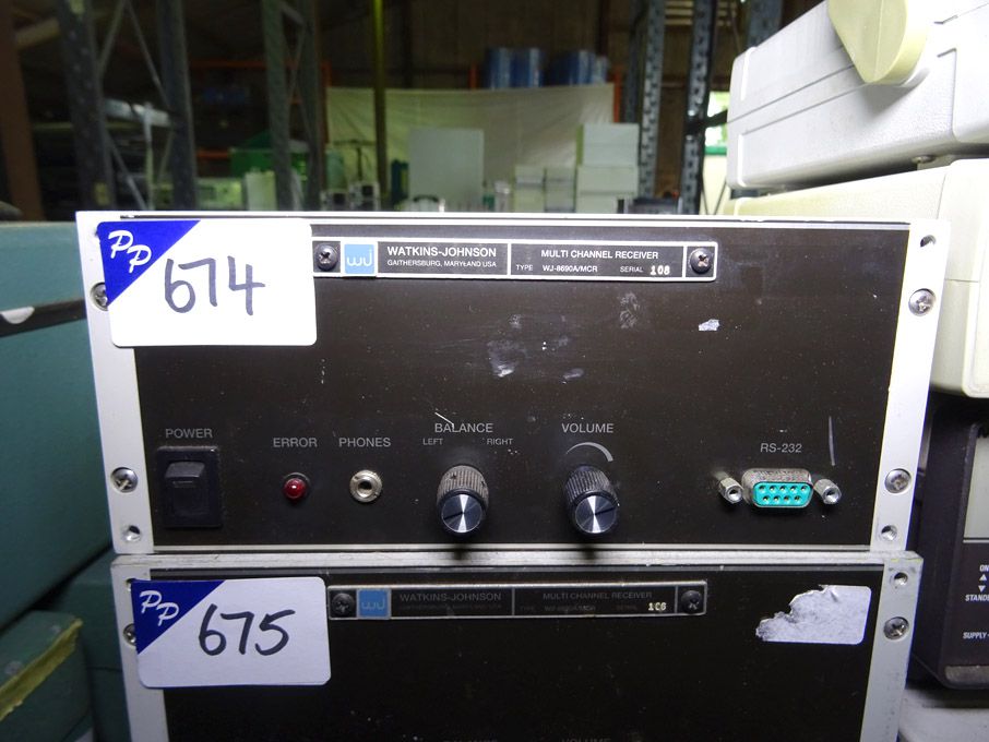 Watkins-Johnson WJ-8690A/MCR multi channel receive...