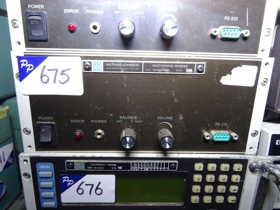 Watkins-Johnson WJ-8690A/MCR multi channel receive...
