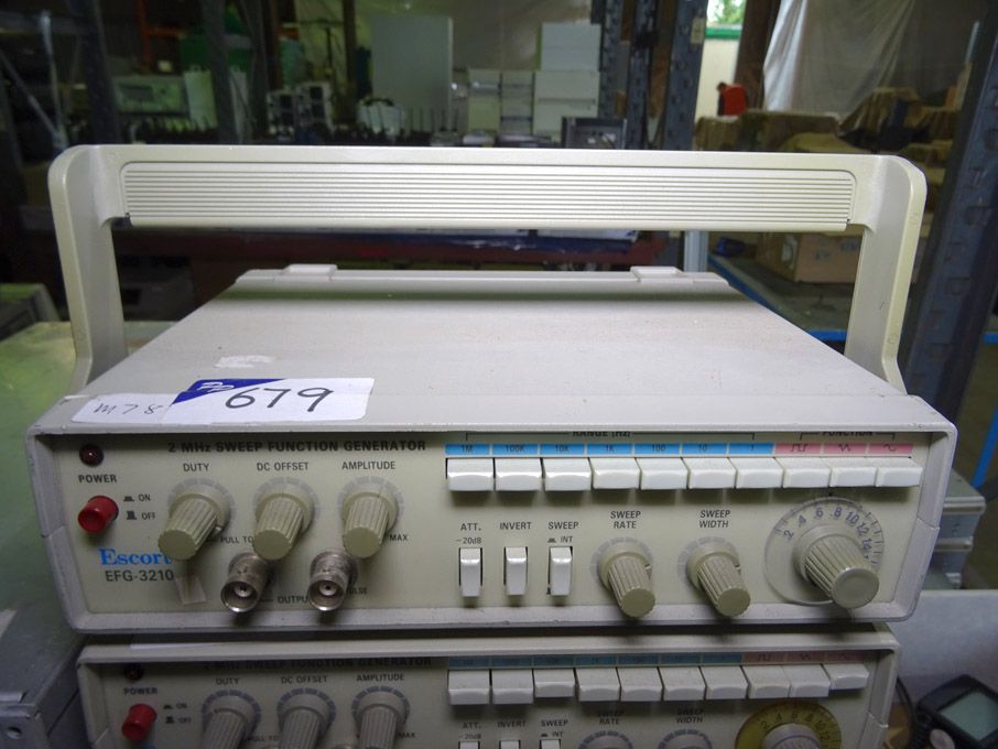 Escort EFG-3210 2MHz sweep function generator