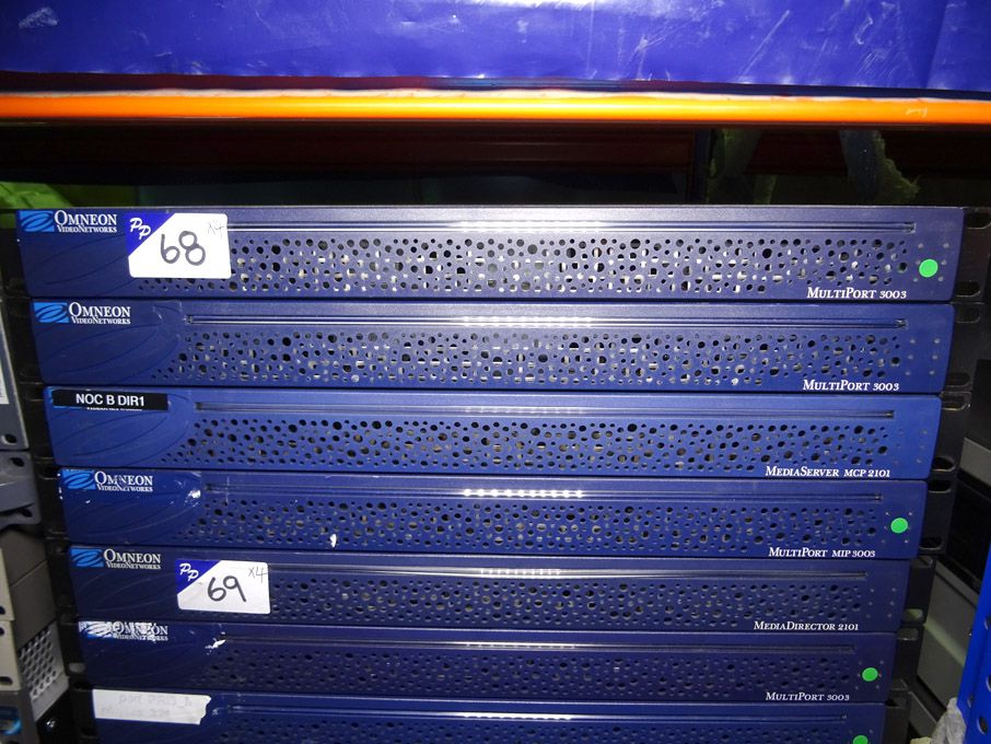 4x Omneon Video Networks equipment inc: 2x multipo...