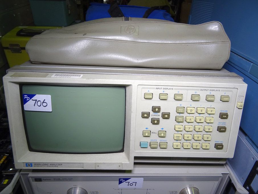 HP 1630G logic analyser with pods
