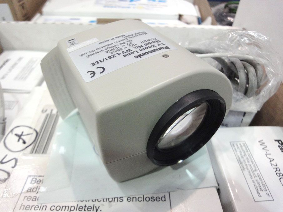 Qty Panasonic WV-LA2R8L3BE Auto iris lenses & Pana...