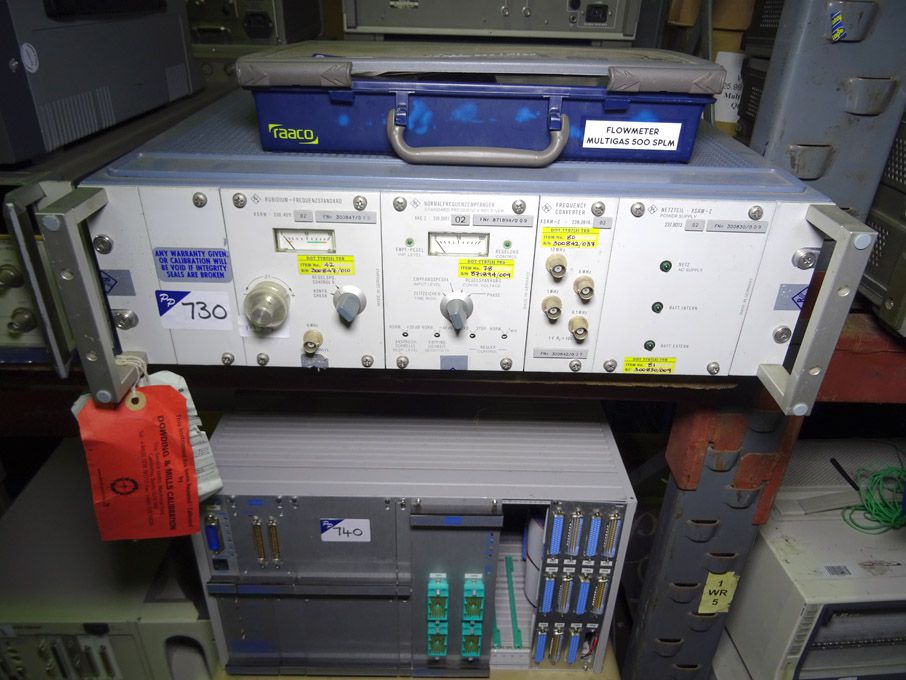 Rubidium frequency receiver, converter, power supp...