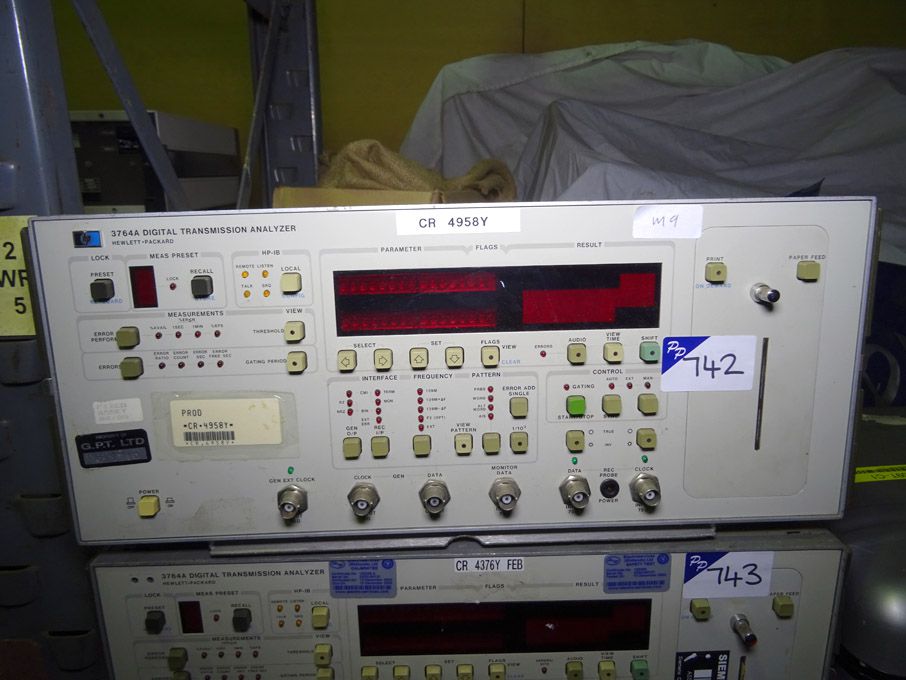 HP 3764A digital transmission analyser