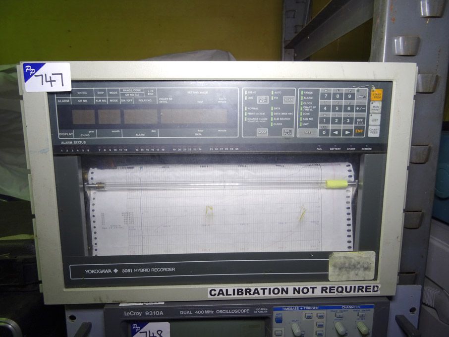 Yokogawa 3081 hybrid recorder