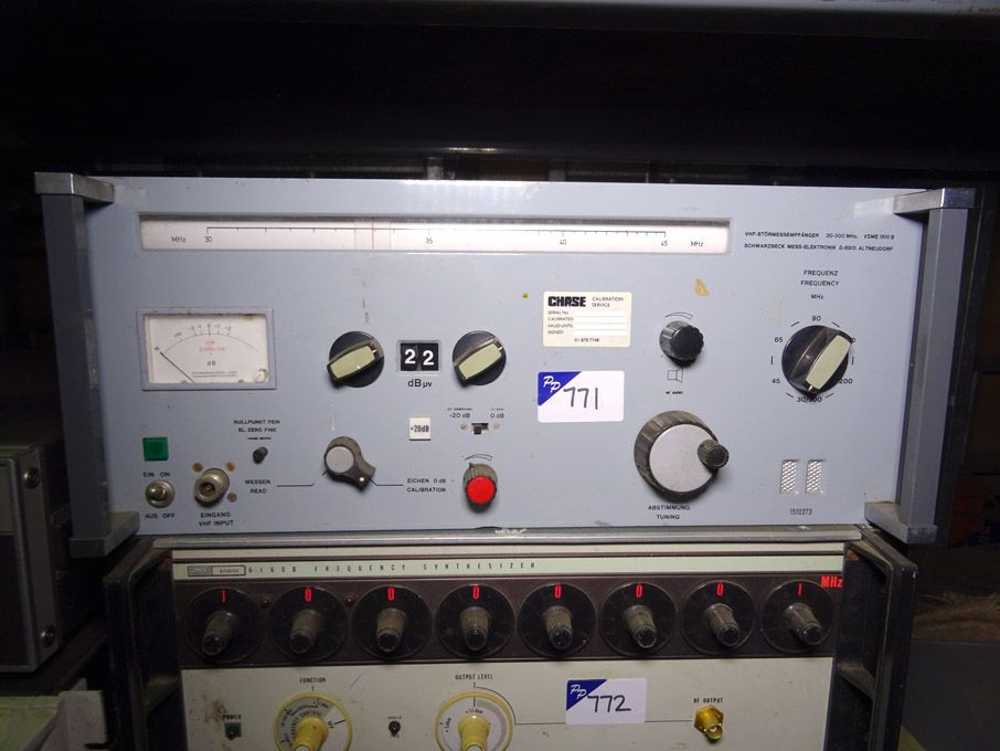 Schwarz Beck mess-elektronik D-6901 VHF-stormessem...