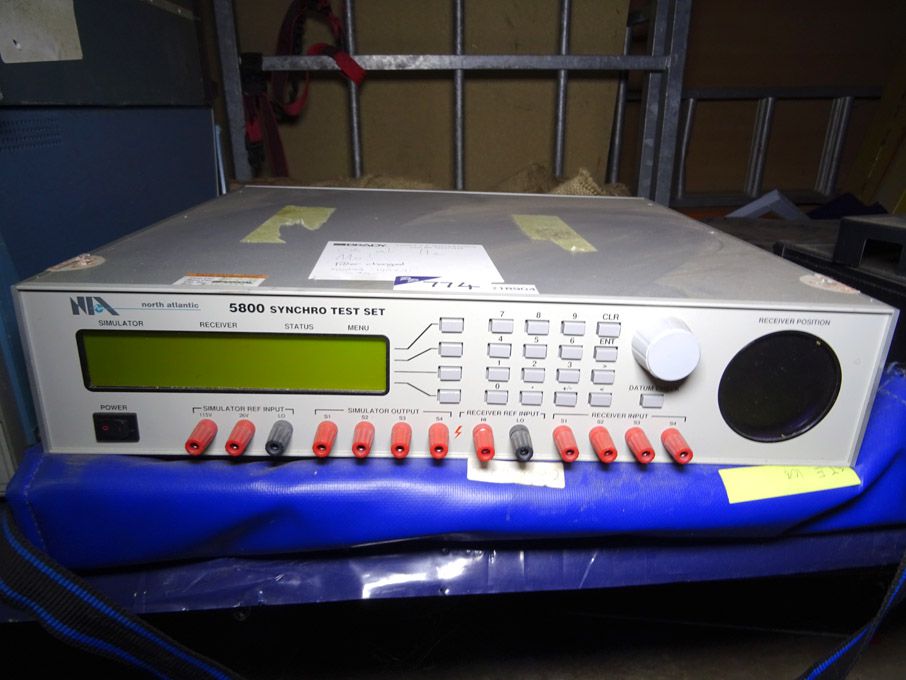 North Atlantic 5800 synchro test set in carry case
