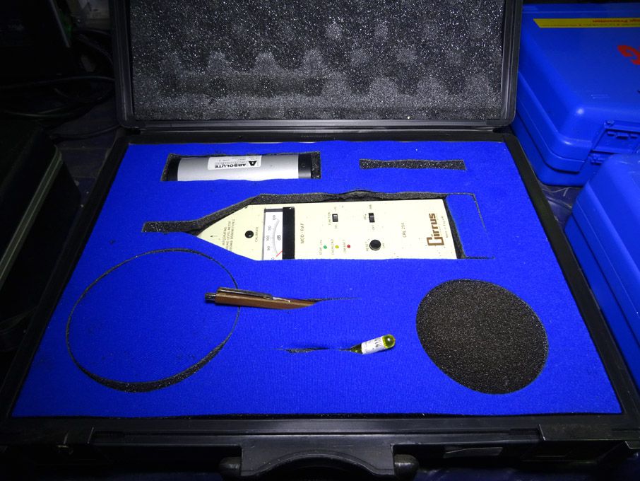 Cirrus CRL254 integrating sound level meter with c...
