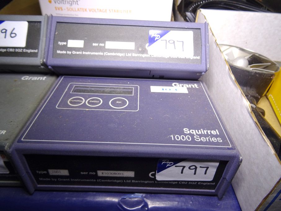 2x Grant 1001 Squirrel meter / loggers