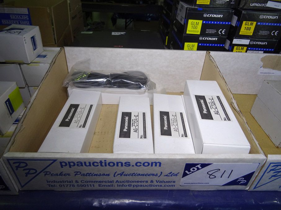 6x Panasonic AG-C70A-E dubbing cables (boxed / unu...
