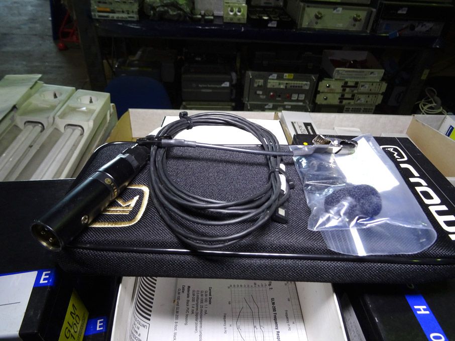 4x Crown GLM 100 miniature omnidirectional condens...