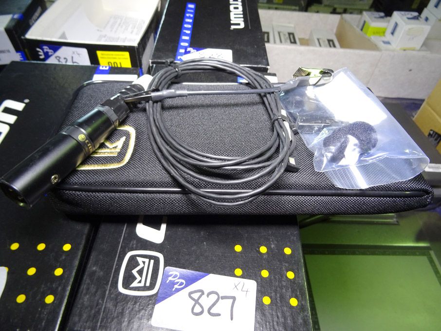 4x Crown GLM 100 miniature omnidirectional condens...